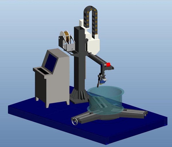 Automatic Welding Machine For Flanges