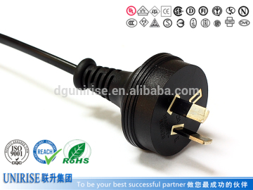 SAA lamp power cord for lighting products