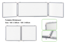 Magnetic Foldable Double Sided Whiteboard with 3 pcs