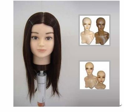 2020 Hot Sale 100% Human Hair Training head Wig Display Head Mannequin