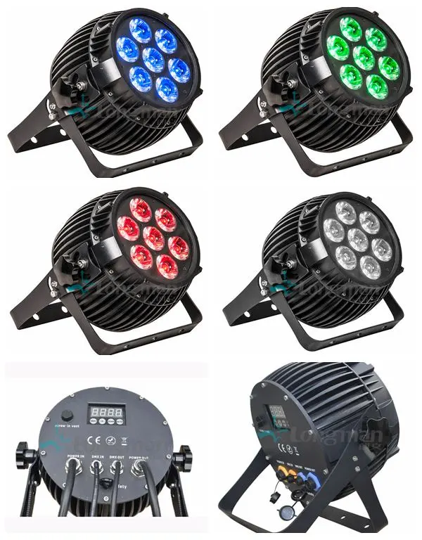 Mini Pumpkin 7*15W RGBW LED PAR Stage Light for Outdoor