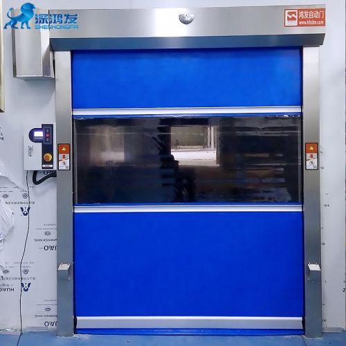 Pintu Pengatup Rolling PVC Industri Automatik