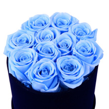 Eternal Love Bouquet: High-Quality Preserved Flower Gift with Natural Rose Hearts