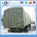 Organic silicon coated waterproof canvas tarpaulin for truck cover