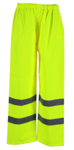Men's waterproof work trousers reflective safety trousers