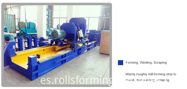 High Frequency Welded Steel Tube Mill Line