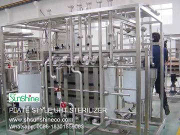 Tubular UHT Sterilizer