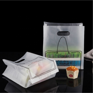 biodegradable plastic take out bag for restaurant