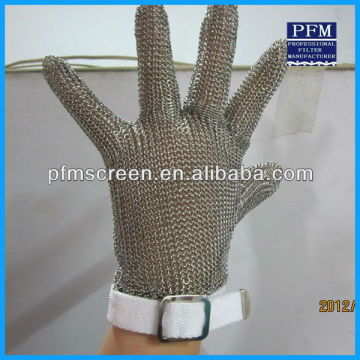 Metal Mesh safty gloves