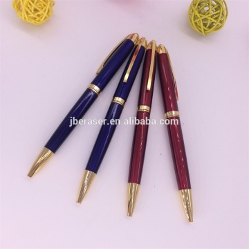 busniess promotional pen with custom logo promotional metal ball pen