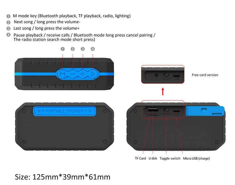 bluetooth waterproof speakers