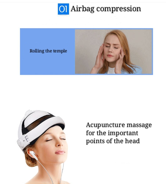 Scalp Massager  Head Facial Massager Portable Massage Heads for Head Facial Body Muscle Relax