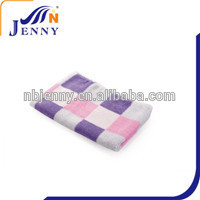 Polychrome Check Design Originality Refreshing Bamboo Towel