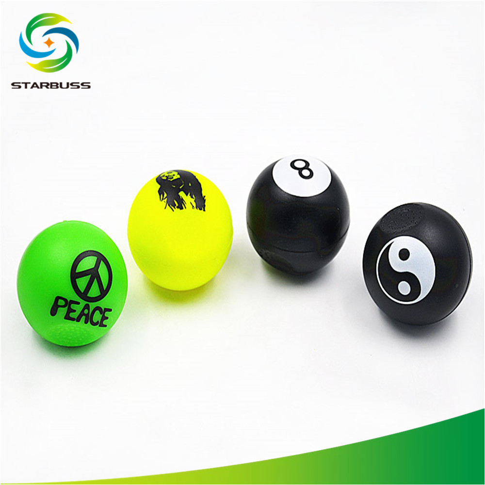 Plastic ball 56mm 2 Parts Herb grinder Weed grinder with sharp teeth herb crusher smoking accessories herb mill