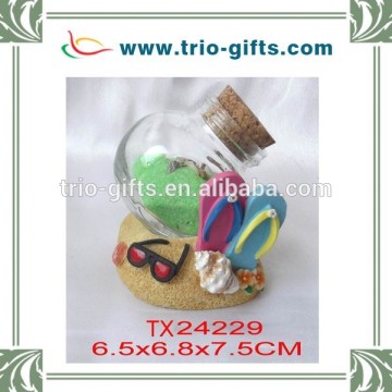 Round wishing glass bottle souvenir items