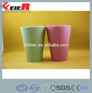 colorful ceramic flowerpots