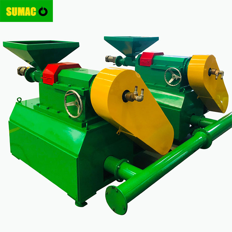 Horizontal type scrap vehicle tyre rubber milling machinery