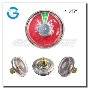 High Quality Spring Tube Pressure Gauges For Fire Extinguisher