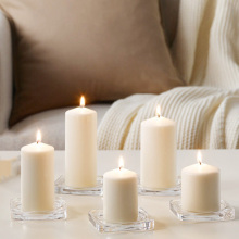 ivory color pillar candles white Big Pillar candle