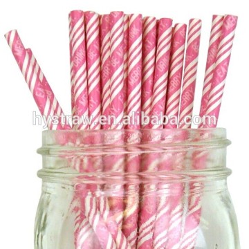 from China fashion health cheap paper straws