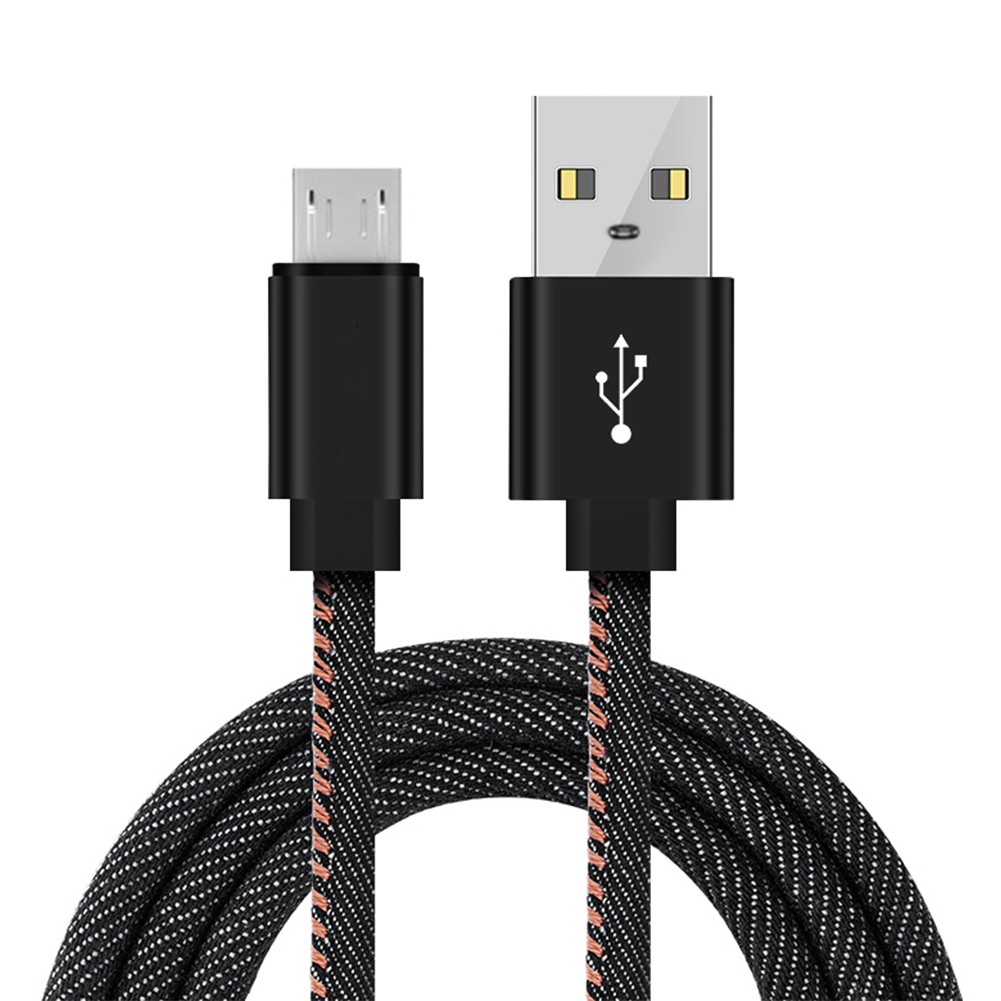 Yijiashishang September Wholesale Micro Usb Cable Braided 1M CE Certification High Speed 2A Data Cables For Smart Phone