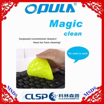 Laptop keyboard dust removal OPUAL super clean keyboard cleaning compound slimy gel