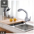 Chrome Selesai Single Hole Deck-Mounted Faucet Kitchen Tap