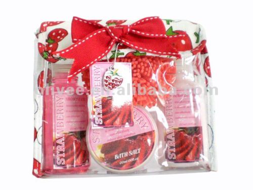 OEM cosmetic gift set/ bath set