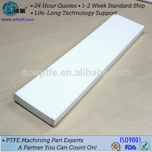 Natural color custom size ptfe teflon skived sheet