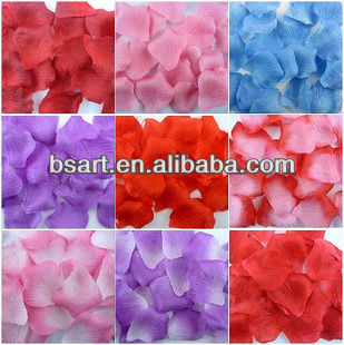 Silk Flower Rose Petals for Wedding Party Decorations