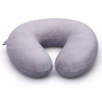 U-Shape Memory Foam Pillow Polyester Cotton Memory Foam Travel Medical Neck Pillow