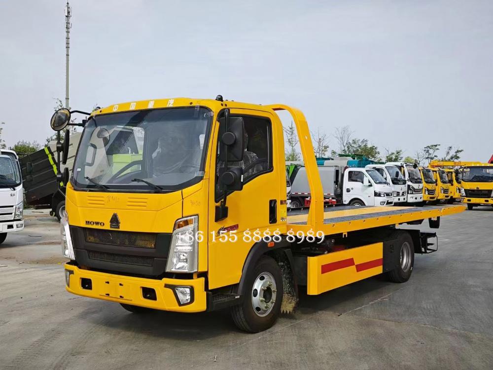 Sinotruk Howo Heavy Duty 6 Tons Of Rollover Truck 2 Jpg