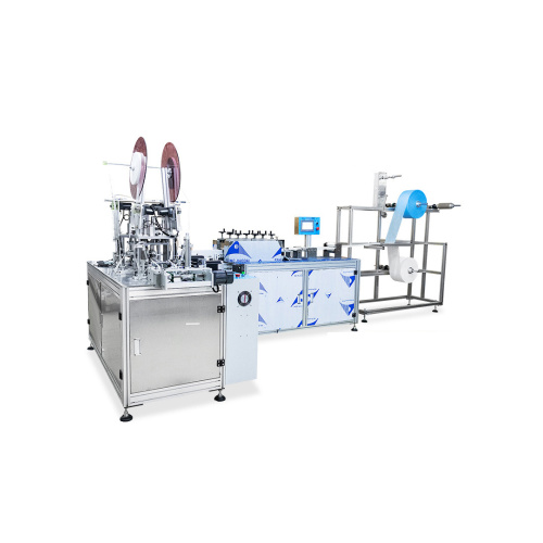 Automatic disposable surgical flat face mask making machine