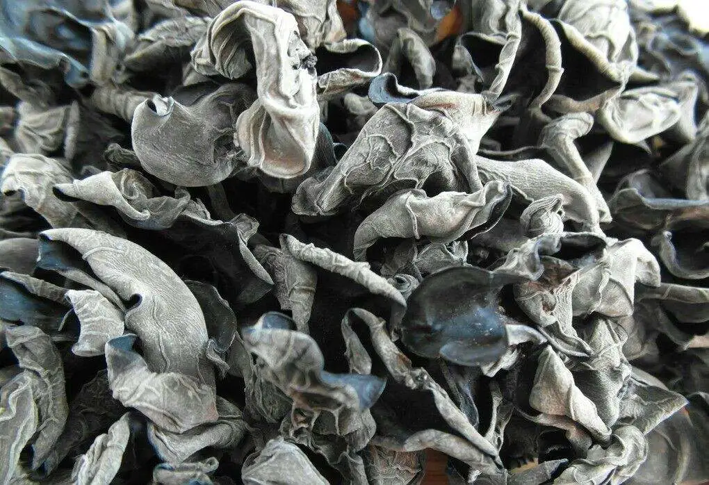 Dried Black Fungus Whole Dehydrated Wood Ear