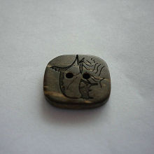 square coconut buttons,natural buttons