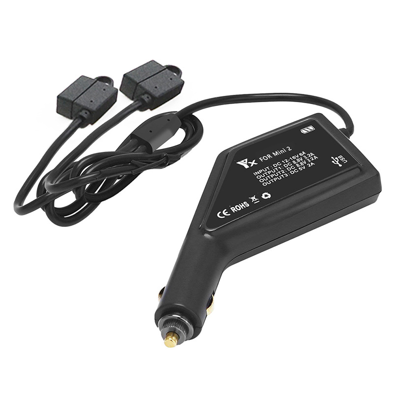 For DJI Mavic Mini 2 And Mini SE Drone Battery &Remote Control Dual Car Charger Replacement 1 order