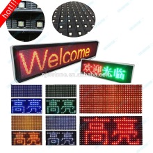 p10 SMD single color led module high brightness