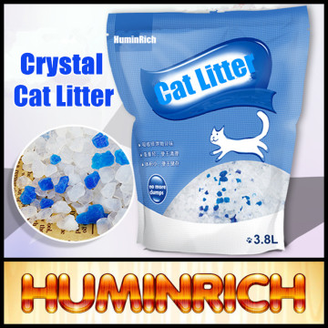 Huminrich Shenyang High Quality Odor Control Manufacturer Offer Silica Gel Kitty Litter Kitty Sand