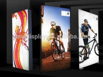 DM Aluminum stand portable display banner,aluminium display portable