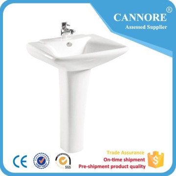 SQUARE PEDESTAL BASIN