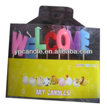 Colored Flame Brithday