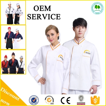 Japanese style chef uniform, Japanese restaurant uniform designs