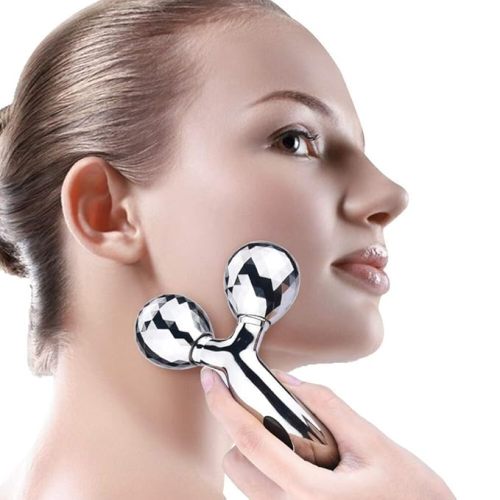 manual face body massager roller