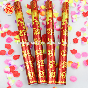 party firework 30cm rose petal party popper and firecrackers