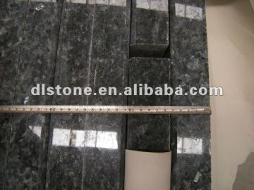 &Top polished Blue Pearl granite block