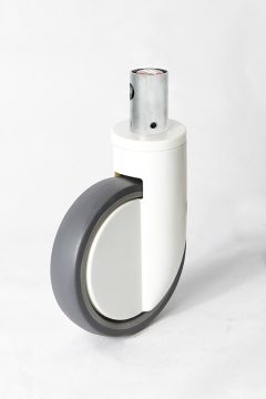 short stem single plate center control caster