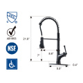 Black Stainless Steel Single Handle Kitchen Sink Faucet