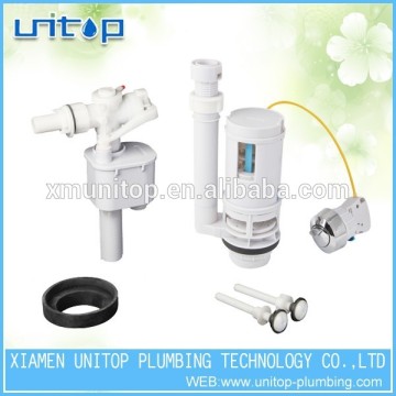 water tank outlet valve dual flush Wire control flush valve