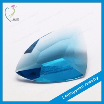 Glamour Fancy Shape Blue Color Luster CZ