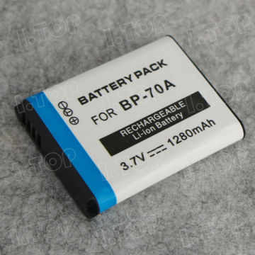 for Samsung BP-70A camera replacement battery with 1280mAh.China professional digital battery manufacture!